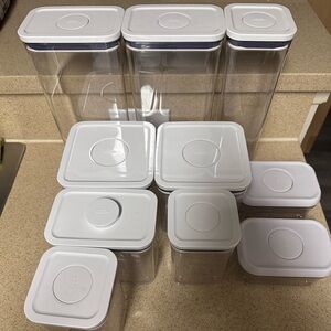 10 OXO containers barely used